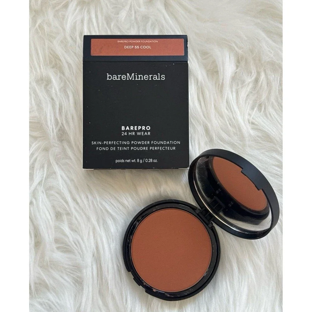 Bare Minerals BarePro Skin Perfecting Powder Foundation Deep 55 Cool